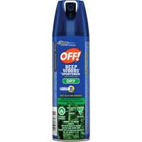 Insectifuge sec pour sportifs Off! R&eacute;gions sauvages, DEET &agrave; 30 %, A&eacute;rosol, 113 g Oxford Builders Supplies Inc