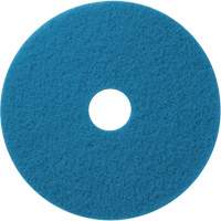 Floor Pads, 12", Cleaning/Scrubbing, Blue Oxford Builders Supplies Inc