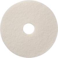 Floor Pads, 12", Polish, White Oxford Builders Supplies Inc