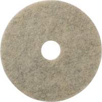 Porko Plus Floor Pads, 19", Buffing/Burnishing, Beige Oxford Builders Supplies Inc