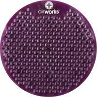 Tamis d'urinoir d&eacute;sodorisant AirWorks Splash Free Oxford Builders Supplies Inc