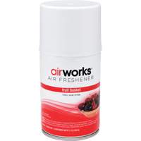 AirWorks&reg; Metered Air Fresheners, Fruit Basket, Aerosol Can Oxford Builders Supplies Inc