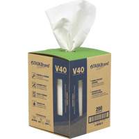 TaskBrand&reg; V40 Value Series Wipers, All-Purpose, 12" L x 10" W Oxford Builders Supplies Inc