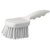 Brosse &agrave; chaudron &agrave; manche court, 9" l, Soies Polypropyl&egrave;ne, Blanc Oxford Builders Supplies Inc