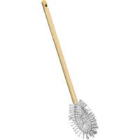 Brosse &agrave; cuvettes HD &agrave; broche torsad&eacute;e, 20" l, Soies Polypropyl&egrave;ne, Jaune Oxford Builders Supplies Inc