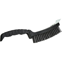 Scratch Brush, Steel, 4 x 17 Wire Rows, 12" Long Oxford Builders Supplies Inc