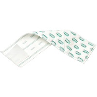 Flat Mop Pad, Scrubber, Microfibre, 4-3/4" x 16" Oxford Builders Supplies Inc