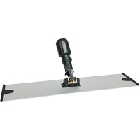Support de vadrouille &agrave; &eacute;pousseter en microfibres &agrave; boucles et crochets, 18", Aluminium Oxford Builders Supplies Inc