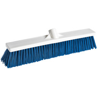 Foodservice Push Broom, Medium Bristles, 18", Polypropylene, White Oxford Builders Supplies Inc