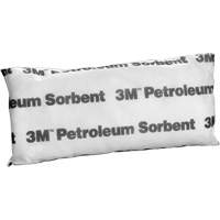 Petroleum Sorbent Mini-Pillow, Oil Only, 15" L x 7" W, 12.7 gal Absorbency/Pkg. Oxford Builders Supplies Inc