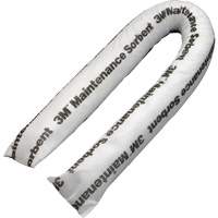 Maintenance Sorbent Mini-Boom, Universal, 4' L x 3" W, 15.6 gal Absorbancy Oxford Builders Supplies Inc