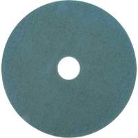 Floor Pad, 17", Burnishing, Aqua Oxford Builders Supplies Inc