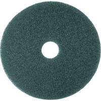 Hi-Performance Pad, 11", Cleaning/Scrubbing, Blue Oxford Builders Supplies Inc