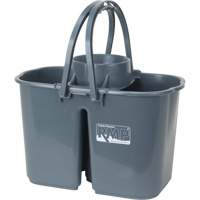 Mop Pail & Wringer, Strainer, 3.75 US Gal.(15 Quart), Grey Oxford Builders Supplies Inc