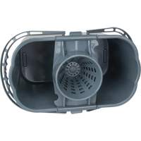 Mop Pail & Wringer, Strainer, 3.75 US Gal.(15 Quart), Grey Oxford Builders Supplies Inc