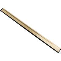 Window Squeegee Blade, 14", Rubber, Brass Frame Oxford Builders Supplies Inc