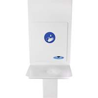 Support universel pour distributeur de d&eacute;sinfectant pour les mains Oxford Builders Supplies Inc