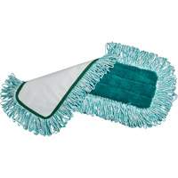 Dry Pad with Fringe, Hook and Loop Style, Microfibre/Polyester, 36" L x 5-3/4" W Oxford Builders Supplies Inc