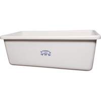 Bac de rangement et transport, Plastique, Blanc Oxford Builders Supplies Inc