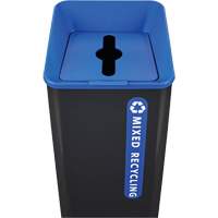 Bac de recyclage mixte Sustain, Vrac, Plastique, 23 gal. US Oxford Builders Supplies Inc