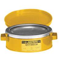 Bench Can with Perforated Dasher Plate Oxford Builders Supplies Inc