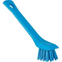Brosse avec rebord grattoir, Soies Ferme, Longueur de 6", Bleu Oxford Builders Supplies Inc