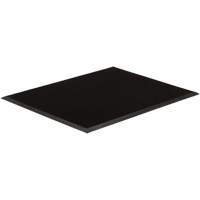 Gritstop Fingermat Entrance Matting, Rubber, Scraper Type, Finger Tip Style Pattern, 3' x 5', Black Oxford Builders Supplies Inc