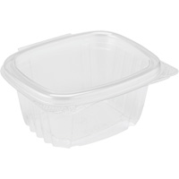 Hinged Lid Deli Container, Plastic Oxford Builders Supplies Inc