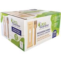 Individually Wrapped Wooden Forks Oxford Builders Supplies Inc