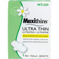 Serviettes Maxi Maxithins ultra minces avec ailes Oxford Builders Supplies Inc