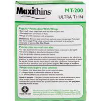 Serviettes Maxi Maxithins ultra minces avec ailes Oxford Builders Supplies Inc