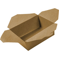 Kraft Take Out Food Containers, Corrugated, Rectangular Oxford Builders Supplies Inc