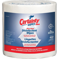 Lingettes d&eacute;sinfectantes, 7-9/10" x 5-9/10", 800 lingettes Oxford Builders Supplies Inc