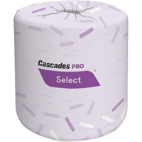 Pro Select&reg; Bathroom Tissue, 2 Ply, 420 Sheets/Roll, White Oxford Builders Supplies Inc