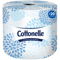Papier hygi&eacute;nique professionnel Cottonelle, 2 Pli, 451 Feuilles/Rouleu, Blanc Oxford Builders Supplies Inc