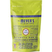 Sachets de d&eacute;tergent pour lave-vaisselle automatique Mrs. Meyer's Clean Day, Capsules, 330 g, Verveine citronnelle Oxford Builders Supplies Inc
