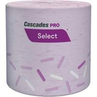 PRO Select&reg; Bathroom Tissue, 1 Ply, 1000 Sheets/Roll, White Oxford Builders Supplies Inc