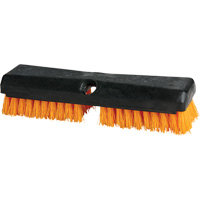 Brosse de nettoyage, 10" l, Soies Polypropyl&egrave;ne, Noir/Rouge Oxford Builders Supplies Inc