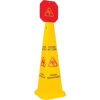 Wet Floor Safety Cone Topper, Pictogram Oxford Builders Supplies Inc