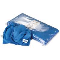 Dusting and Cleaning Cloth, Microfibre, Blue Oxford Builders Supplies Inc