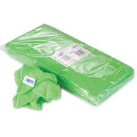 Dusting & Cleaning Cloth, Microfibre, Green Oxford Builders Supplies Inc