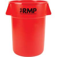 Garbage Bin, Polyethylene, 44 US gal. Oxford Builders Supplies Inc