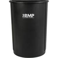 Half-Round Garbage Bin, Polyethylene, 21 US gal. Oxford Builders Supplies Inc