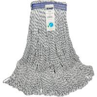 Candy-Striped Mop Head, Floor Finishing, Synthetic, Loop Style Oxford Builders Supplies Inc