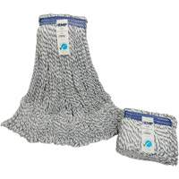 Candy-Striped Mop Head, Floor Finishing, Synthetic, Loop Style Oxford Builders Supplies Inc