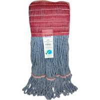 Wide-Band Mop Head, Antimicrobial/Floor Finishing/Specialty, Cotton/Rayon/Synthetic, Loop Style Oxford Builders Supplies Inc