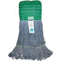 Wide-Band Mop Head, Antimicrobial/Floor Finishing/Specialty, Cotton/Rayon/Synthetic, Loop Style Oxford Builders Supplies Inc