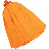Vadrouille &agrave; fente, orange, Microfibre, Style Coup&eacute; Oxford Builders Supplies Inc