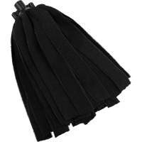 Vadrouille &agrave; fente, noir, Microfibre, Style Coup&eacute; Oxford Builders Supplies Inc