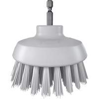 Brosse ronde HyDrive pour perceuse, Soies Tr&egrave;s ferme, Longueur de 3-1/10", Blanc Oxford Builders Supplies Inc
